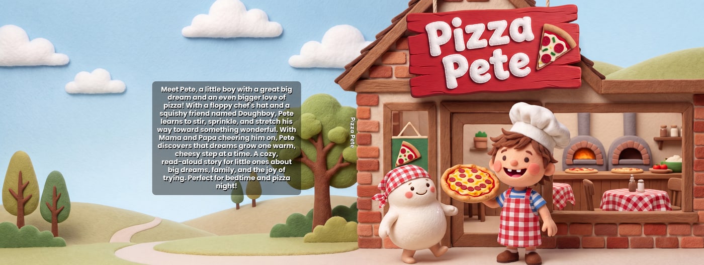 Pizza Pete cover concept