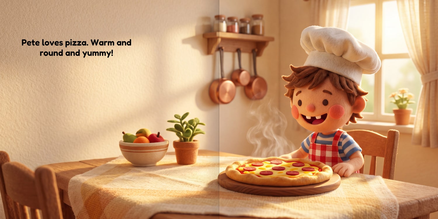 Pizza Pete spread — Pages 2–3