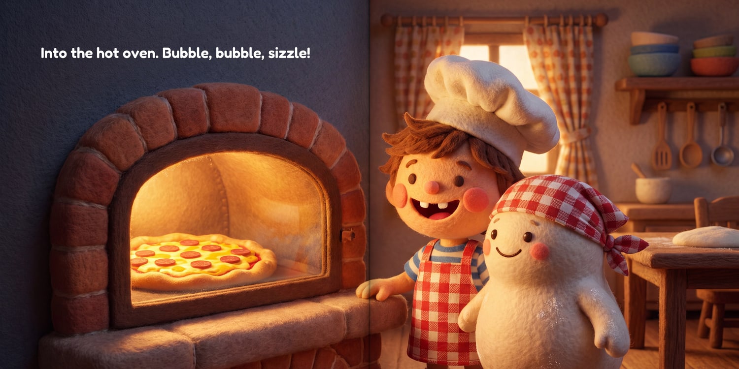 Pizza Pete spread — Pages 18–19