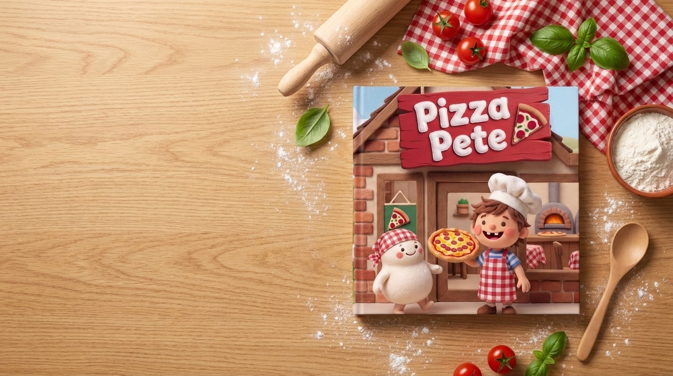 Pizza Pete — a book made with Custom Book Studio