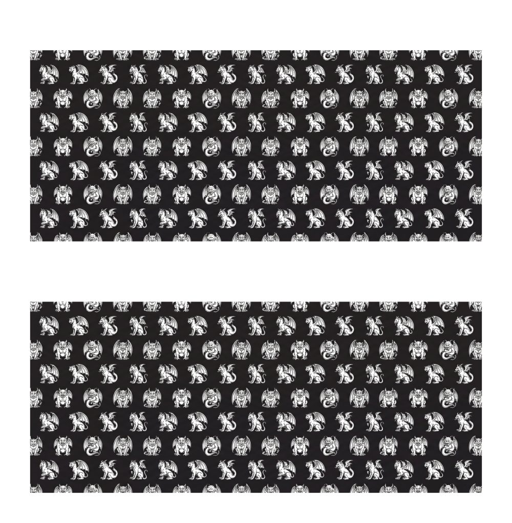 Watchers in Stone — Endpapers.