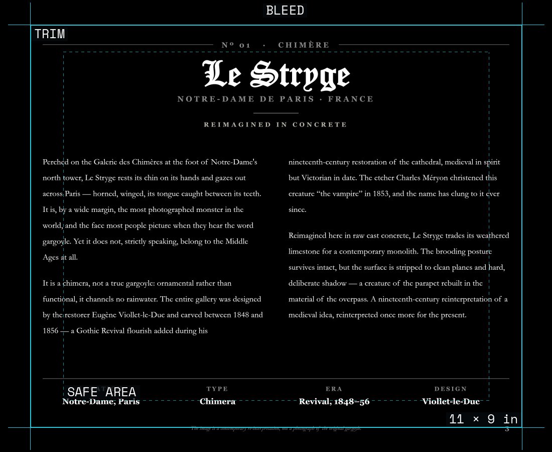 Watchers in Stone — Le Stryge page